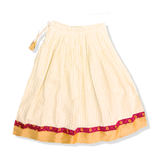 Contemporary Onam Skirt & Top Set