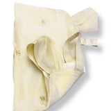 Cream Gold Sequin Embroidered Festive Skirt Set