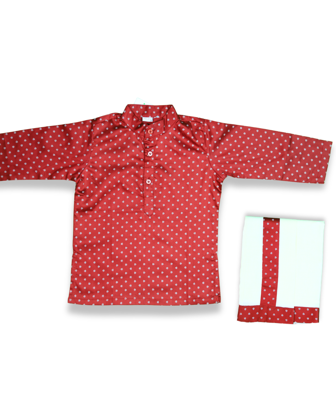 The Kathakali Print Shirt & Mundu