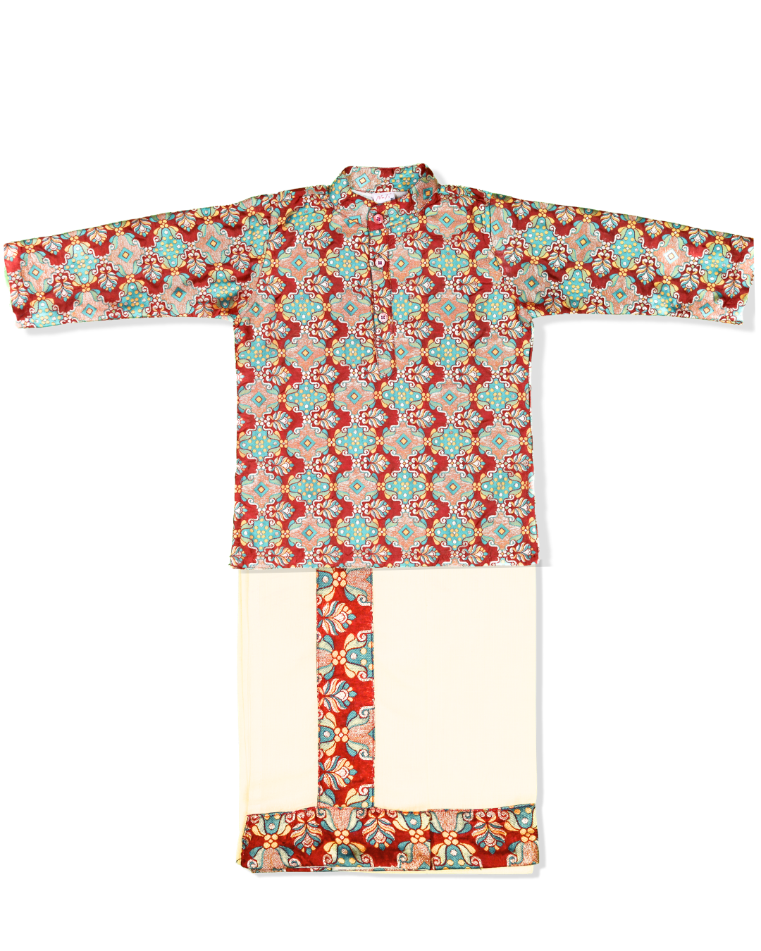 The Ikat Print Shirt & Mundu