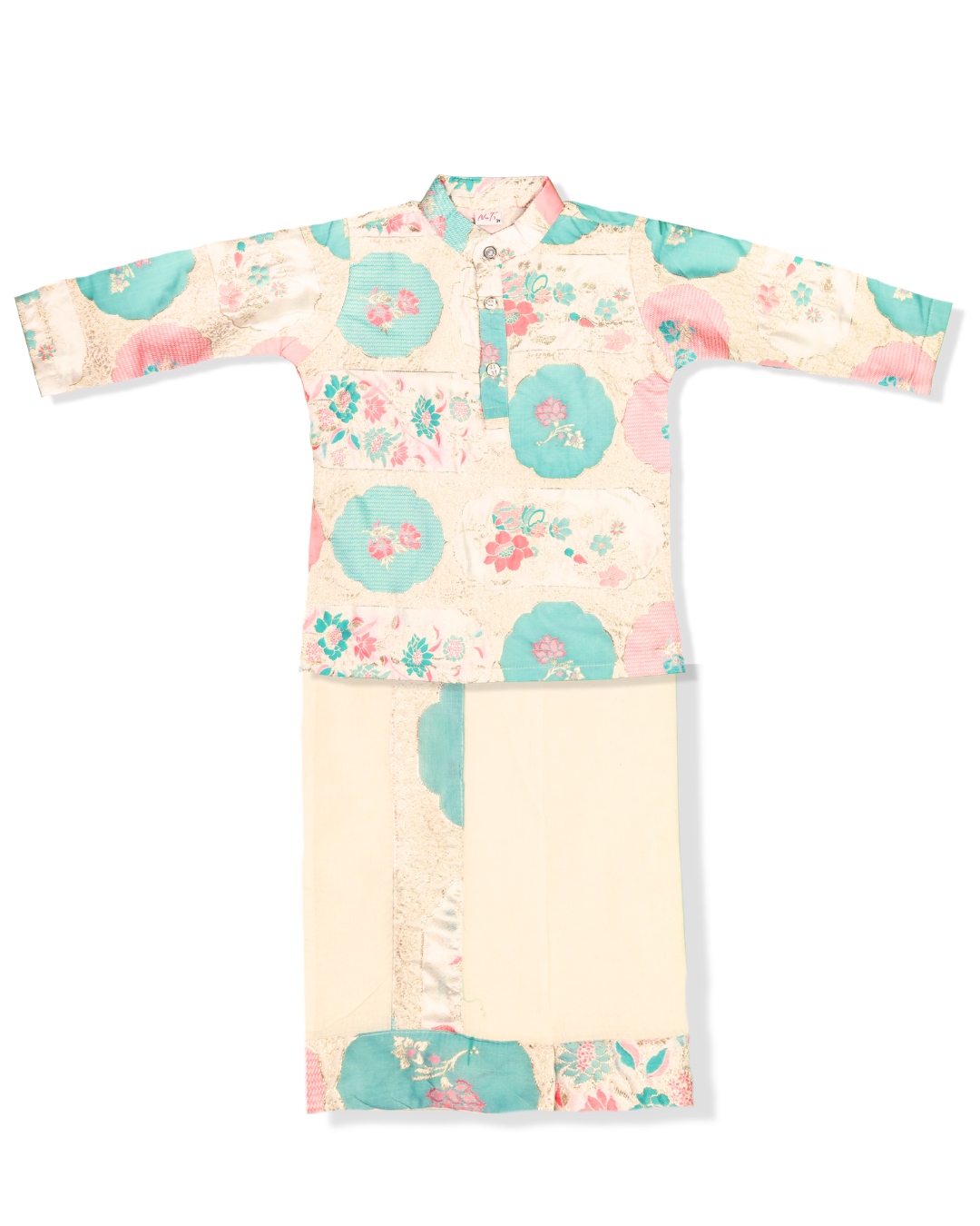 The Mandala Print Kurta & Mundu